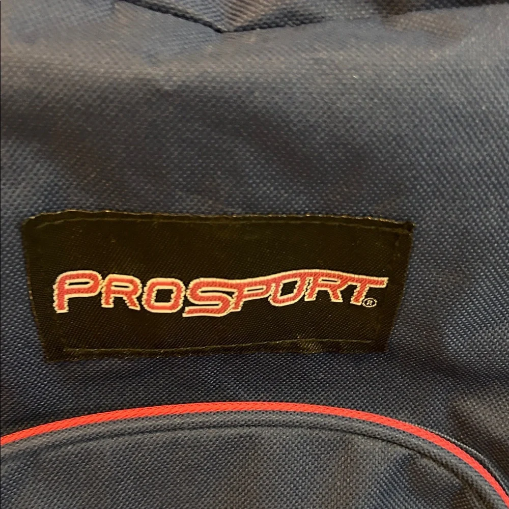 Navy and Pink Women's Backpack
